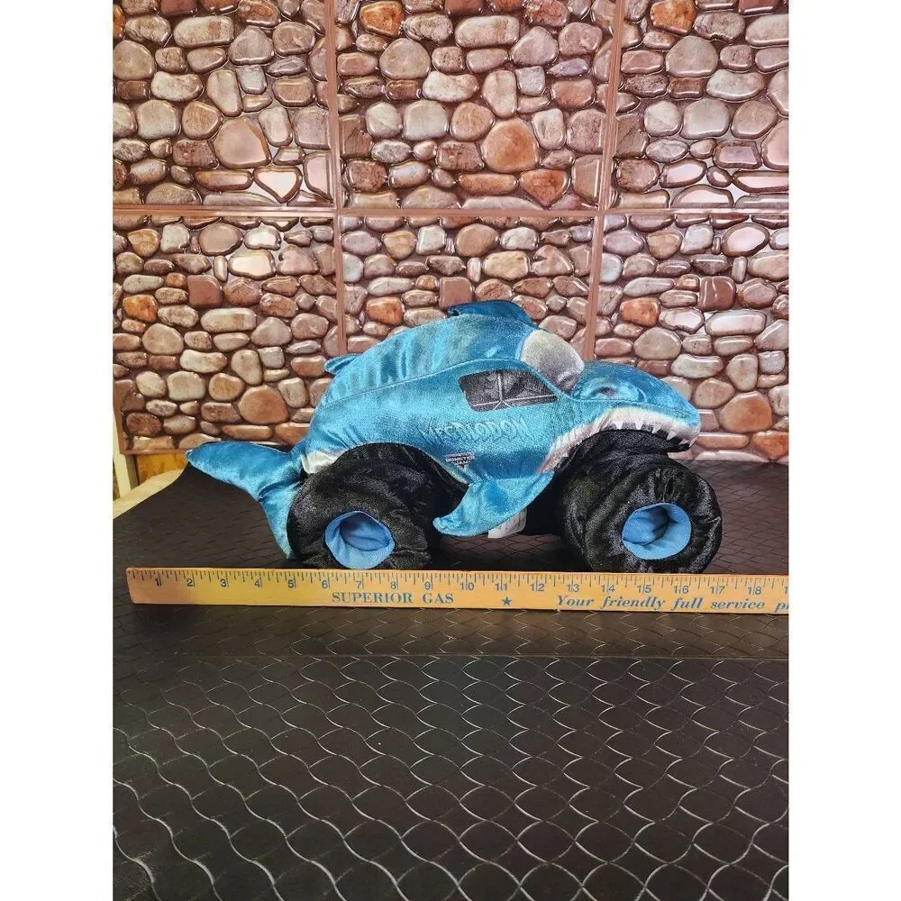 Monster Jam Megalodon Shark Monster Truck Plush 17
